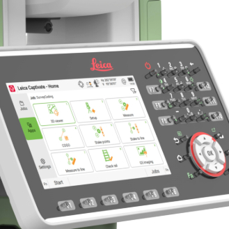 Station totale robotisée Leica TS20 avec GeoCloud Drive et GeoCloud Protect